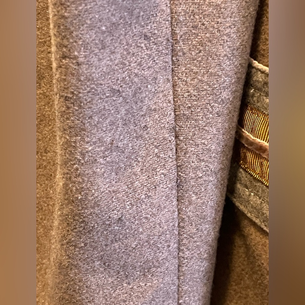 Zara Tan Wool Coat With Back Pleated Detail - Picture 13 of 13